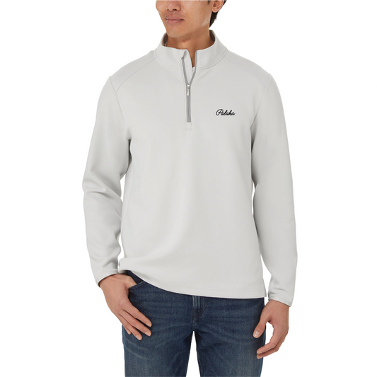 THE MULLIGAN QUARTER ZIP - SMOKE GREY